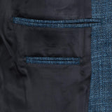 LANIFICIO F.LLI CERRUTI BLUE BASKETWEAVE JACKET