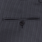 LANIFICIO F.LLI CERRUTI GRIS & RAYURES EN VIOLET