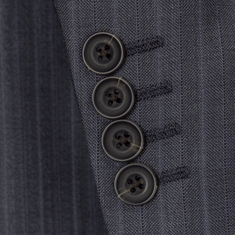LANIFICIO F.LLI CERRUTI GRIS & RAYURES EN VIOLET