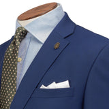 DI FABIO CLOTH BLUE MICRO WEAVE