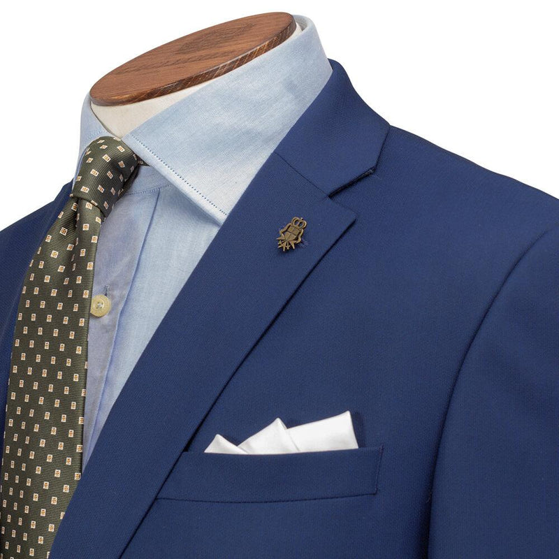 DI FABIO CLOTH BLUE MICRO WEAVE