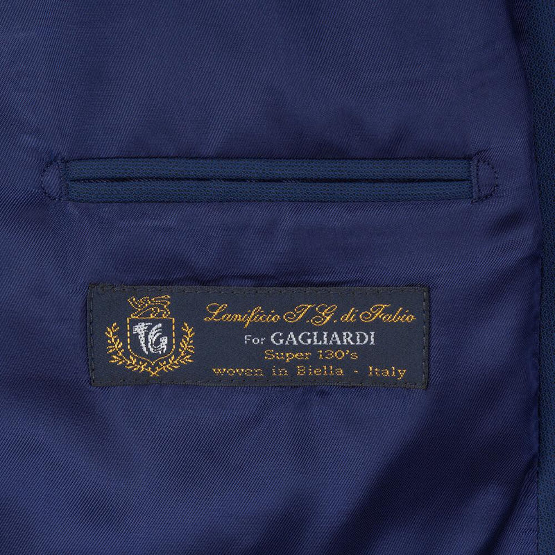 DI FABIO CLOTH BLUE MICRO WEAVE