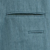 TEAL HERRINGBONE JACKET