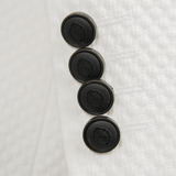 WHITE JACQUARD DINNER JACKET
