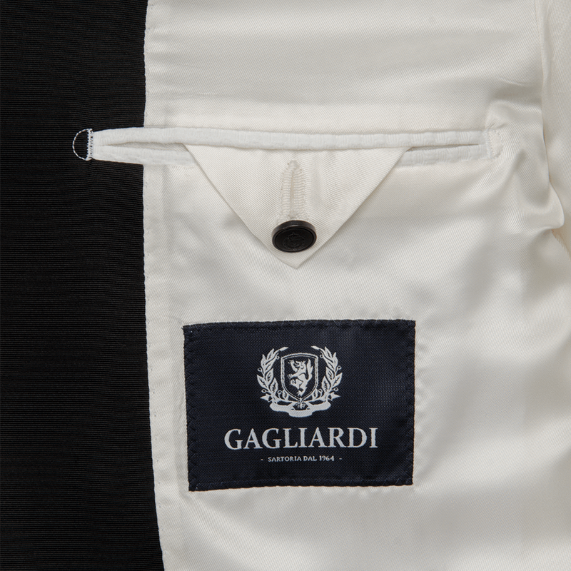WHITE JACQUARD DINNER JACKET