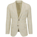 STONE WINDOWPANE CHECK JACKET