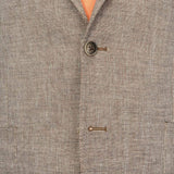 BROWN WITH ORANGE DOUBLE FACED JACKET