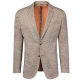 BROWN WITH ORANGE DOUBLE FACED JACKET