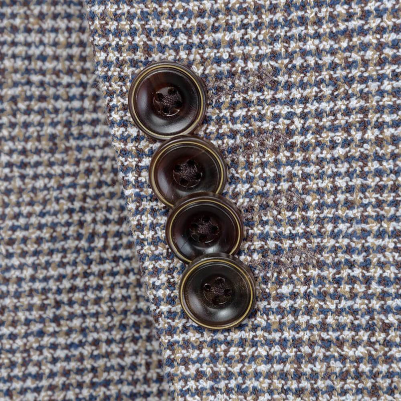 BROWN PUPPYTOOTH JACKET