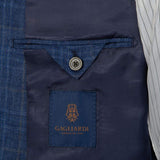 NAVY & BROWN CHECK JACKET
