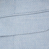 SKY BLUE TEXTURED WEAVE JACKET