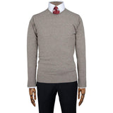 PULL COL ROND BLEU OU OCRE