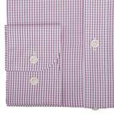 CHEMISE LILAC CHECKED - SLIM