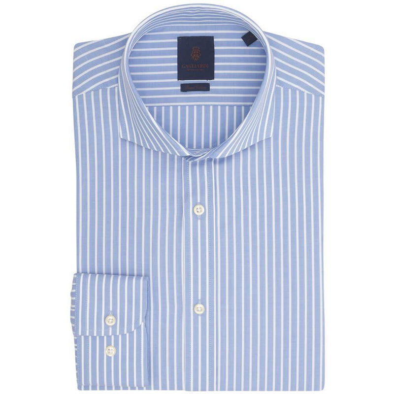 CHEMISE SKY BOLD STRIPE SLIM