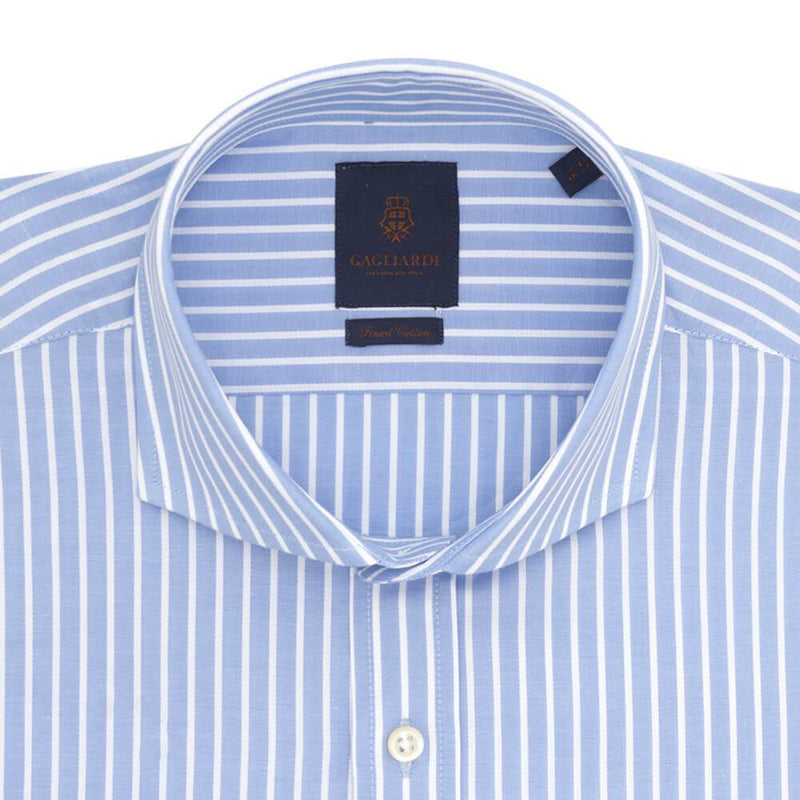 CHEMISE SKY BOLD STRIPE SLIM