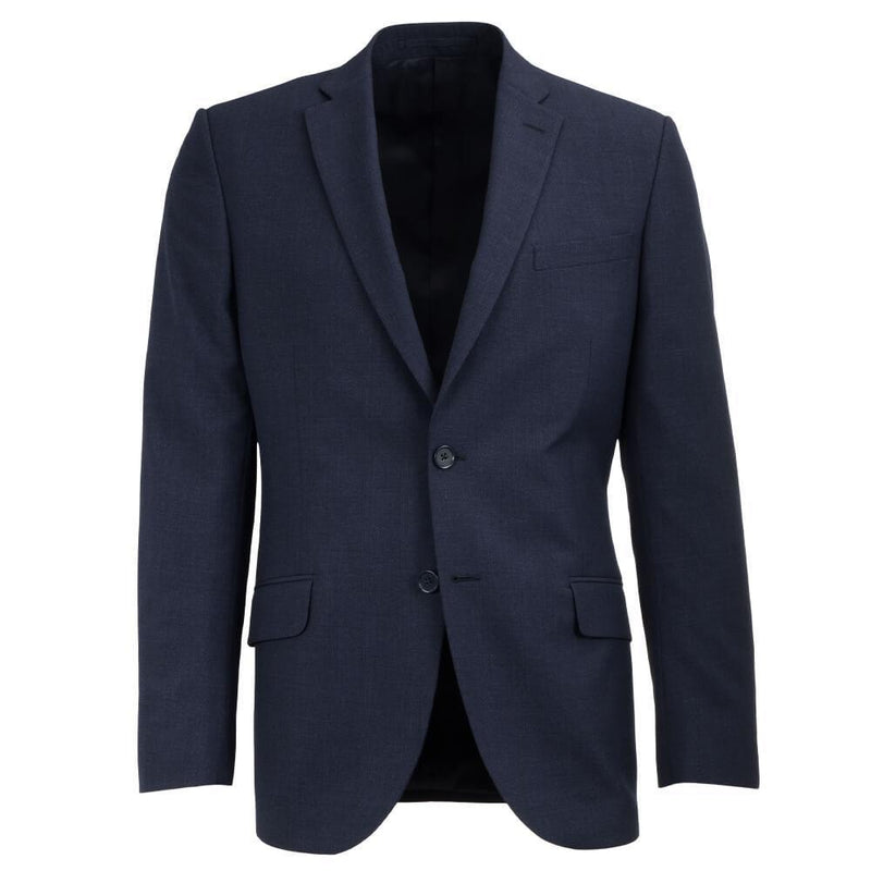 COSTUME BLEU A CARREAUX SUBTILES (2 PIECES)