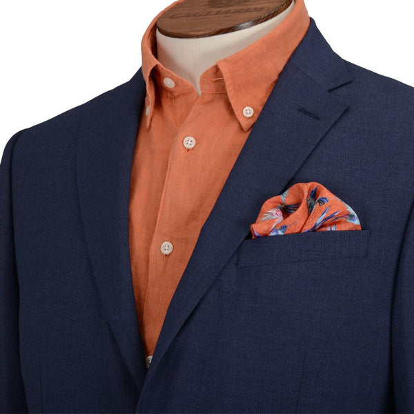 BLUE MOULINE SUIT