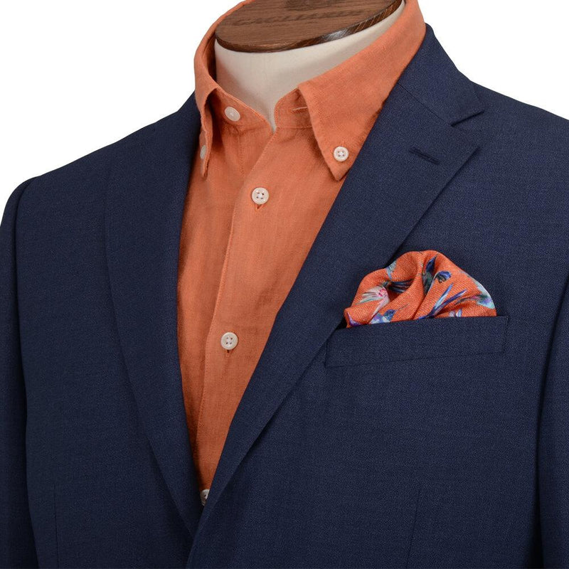 BLUE MOULINE SUIT