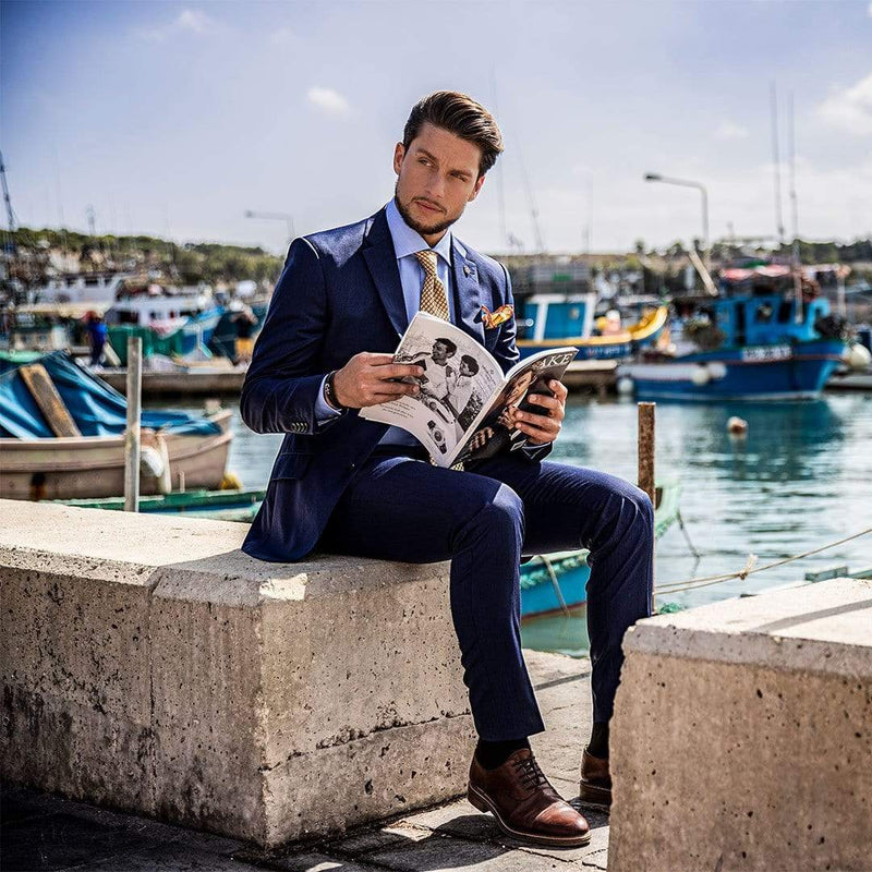 LANIFICIO ING. LORO PIANA SUIT / BLUE TROPICAL