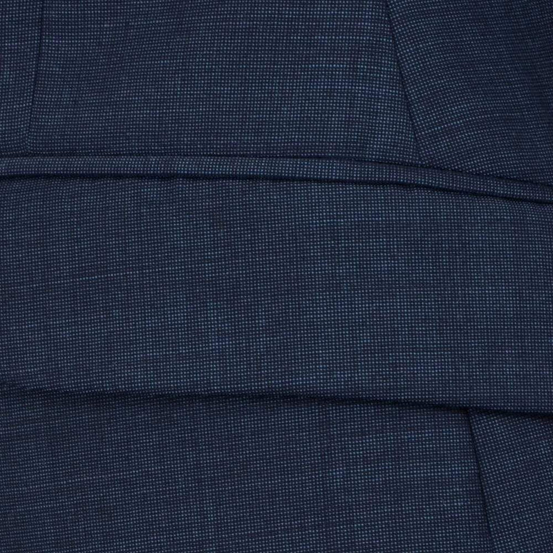 ERMENEGILDO ZEGNA BLUE SEMI-PLAIN CLOTH